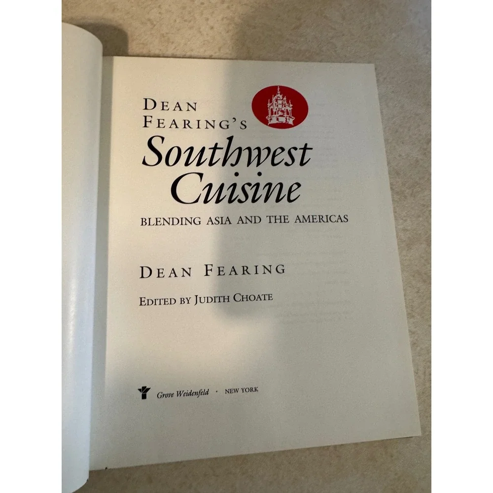 Dean Fearings Southwest Cuisine Cookbook 1st Ed 1990 Mansion on Turtle Creek